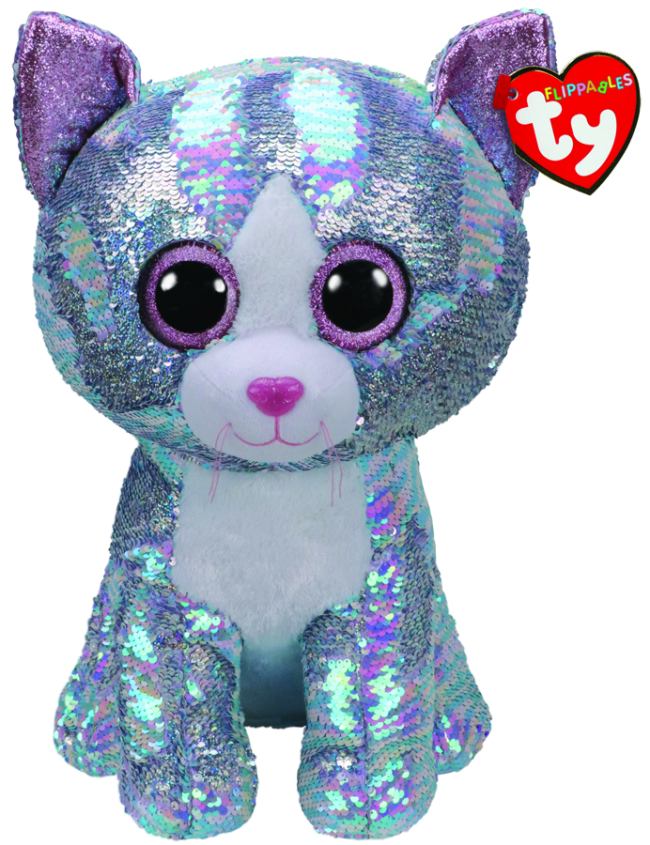 Beanie Boos Australia Whimsy the Blue Cat Large Flippable Large XL Boos All Products