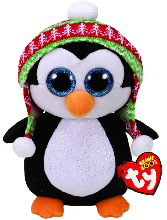 Christmas penguin store beanie baby