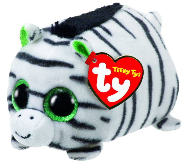 Beanie Boos Australia - Zilla the White Zebra Teeny Tys