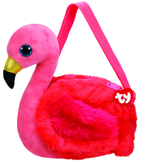 Beanie Boos Australia - Gilda the Pink Flamingo (purse)