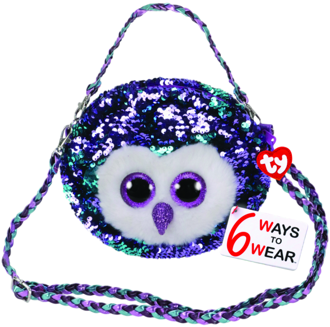 beanie boo sequin purse