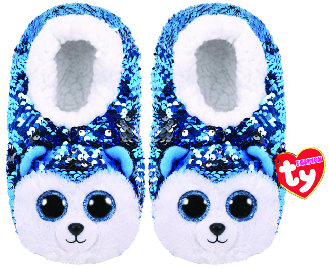 New Ty Beanie Boos Slipper Socks Maddie the Puppy Child Size Small 11-13 