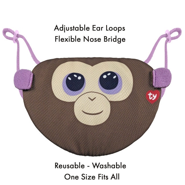 Ty beanie boo coconut monkey top