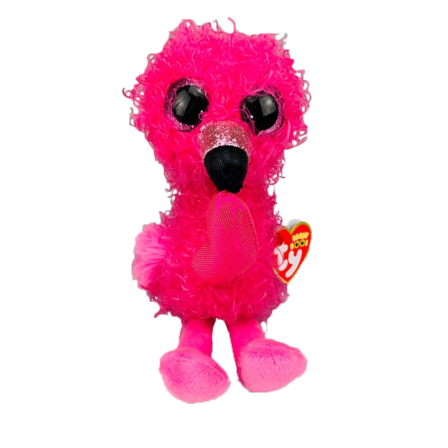Dainty the Flamingo Valentine s Day Regular Beanie Boo