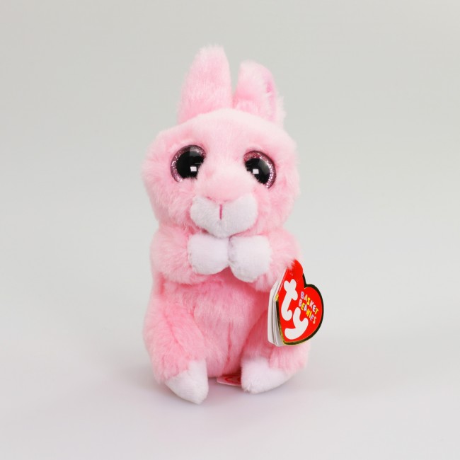 pink rabbit beanie baby