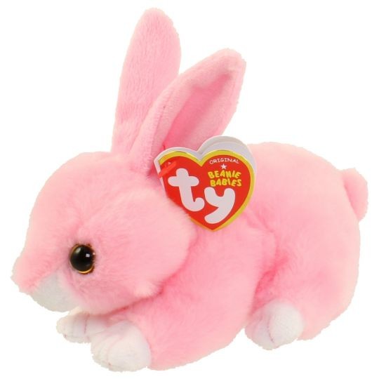 Pink rabbit best sale beanie baby