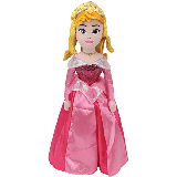 Aurora Disney Princess Medium Sparkle Beanie Buddy