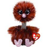 Orson the Brown Ostrich Medium Beanie Boo