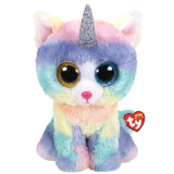 Heather the Cat with Horn Large Beanie Boo
