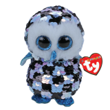 Topper the Checkered Owl Medium Flippables