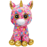 Fantasia the Multicoloured Unicorn XL Beanie Boo
