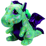 Cinder the Green Dragon Large Beanie Boo