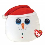 Christmas Flurry the Snowman 10" Squish-A-Boos