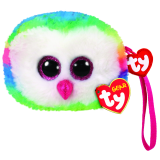 Owen the Multicoloured Owl (wristlet)