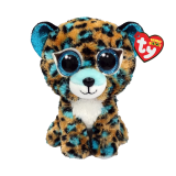 Cobalt the Blue Leopard Regular Beanie Boo