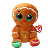 Christmas Crumble the Gingerbread Regular Beanie Boo