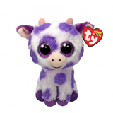 Ethel the Purple Spots Cow Regular Beanie Boo