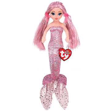 Cora the Pink Mermaid Medium Sea Sequins Foil