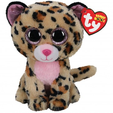 Livvie the Leopard Medium Beanie Boo