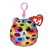 Giselle the Leopard Clip Mini Squish-A-Boo