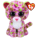 Lainey the Pink Leopard Medium Beanie Boo