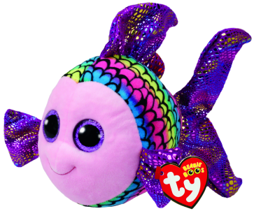 Flippy the Multicoloured Fish Medium Beanie Boo