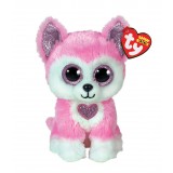 Valentine's Day Hunk the Pink Husky Regular Beanie Boo