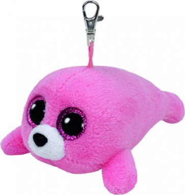 Pierre the Pink Seal Clip Beanie Boo