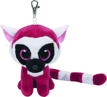 LeeAnn the Pink Lemur Clip Beanie Boo