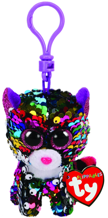 Dotty the Multicoloured Leopard Clip Flippables