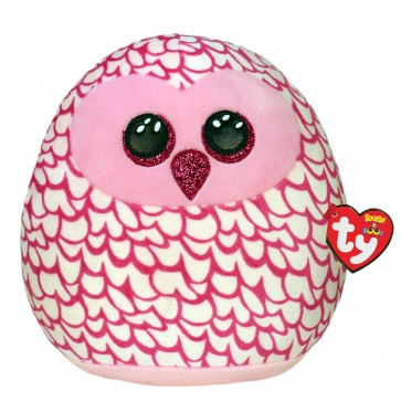 Pinky the Owl Small Squish-A-Boos