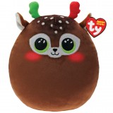Christmas Minx the Brown Reindeer 14" Squish-A-Boos
