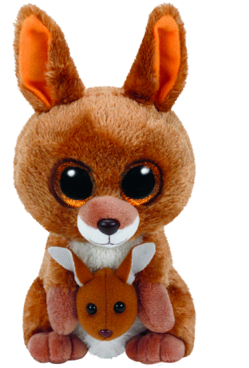 Kipper the Brown Kangaroo Regular Beanie Boo