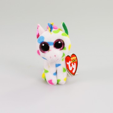 Harmonie the Speckled Unicorn Clip Beanie Boo