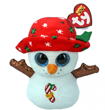 Brrrnie the Snowman Regular Beanie Boo