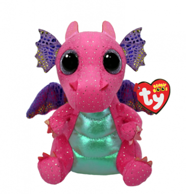 Spitfire the Pink Dragon Regular Beanie Boo