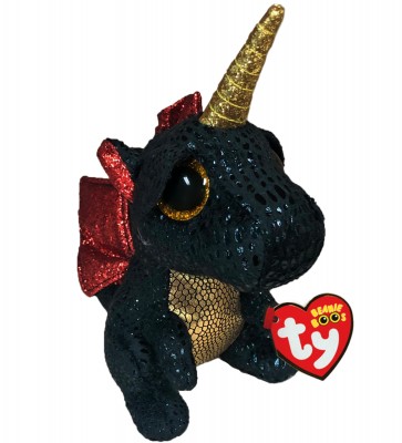 Grindal the Dragon with Horn Medium Beanie Boo