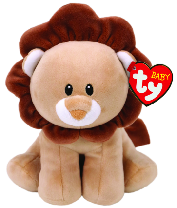 Bouncer the Brown Lion Baby Ty Medium
