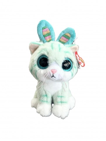 Gumdrop the Green Easter Cat Regular Beanie Boo