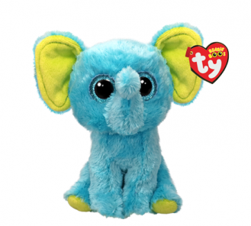 Trunkles the Blue Elephant Regular Beanie Boo