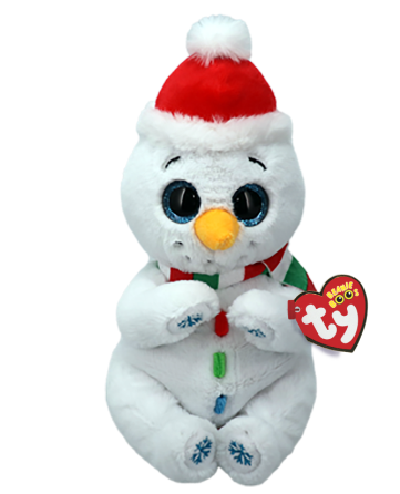 Brrrnard the Snowman Regular Beanie Bellies