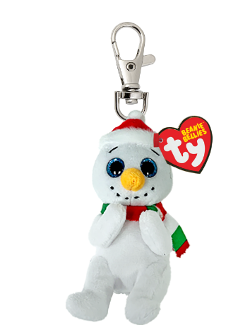 Brrrnard the Snowman Clip Beanie Bellies