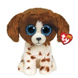 Muddles the Brown and White Dog Regular Beanie Boo