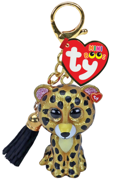 Sterling the Leopard Mini Boos Clip