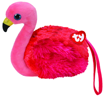Gilda the Pink Flamingo (wristlet)