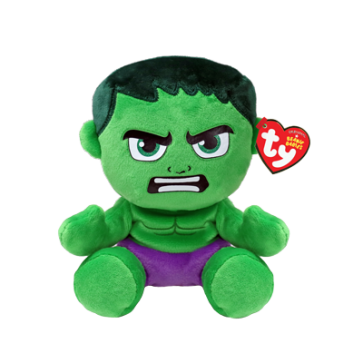 Marvel Hulk Regular Soft Beanie Babies