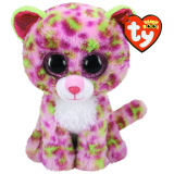 Lainey the Pink Leopard Regular Beanie Boo