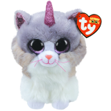 Asher the Cat with Horn Regular Beanie Boo