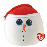 Christmas Flurry the Snowman 14" Squish-A-Boos