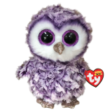 Moonlight the Purple Owl Regular Beanie Boo